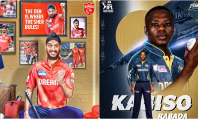 Arshdeep Singh and Kagiso Rabada