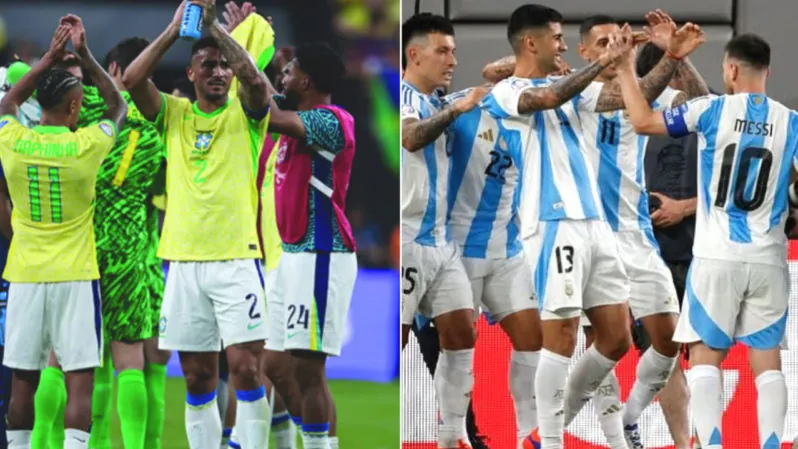 Brazil and Argentina