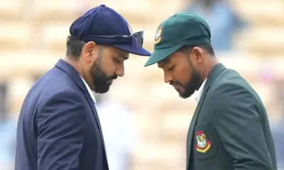 Bangladesh and India captains meet
