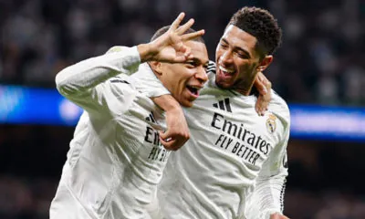 Real Madrid win with Mbappe's hat-trick
