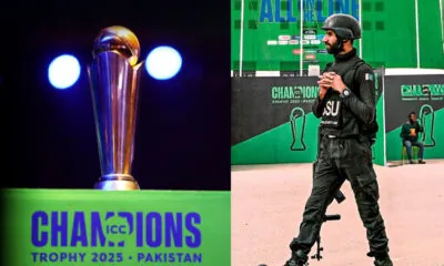 Security of Champions trophy in Pakistan