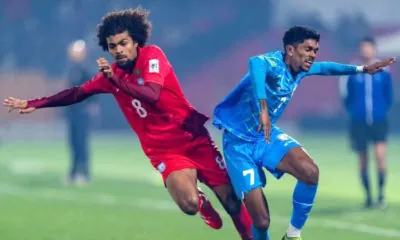 Bangladesh vs India football; Hamza Choudhury