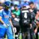 India is in pressure against New Zealand
