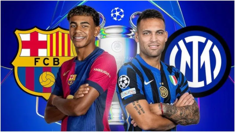BARCELONA VS INTER MILAN, UEFA CHAMPIONS LEAGUE