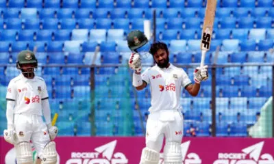 Bangladesh end second day leading in Chittagong Test