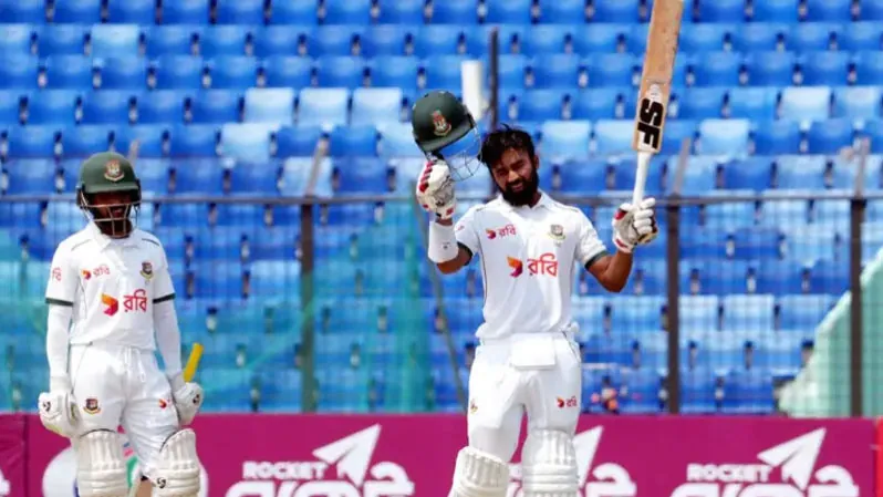 Bangladesh end second day leading in Chittagong Test