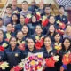 Bangladesh womens team arriverd at Dhaka