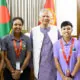 Four female athletes are going to Qatar as part of the chief advisor's tour