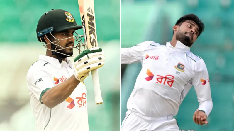 Mehidy Hasan miraz performed with ball and bat