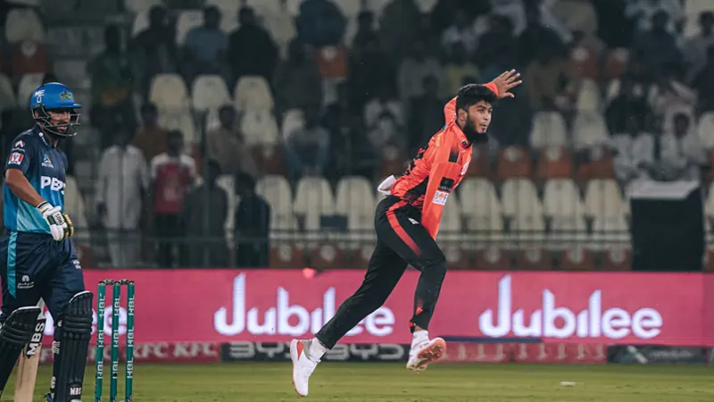 Rishad took 2 wickets despite bowlers' failure