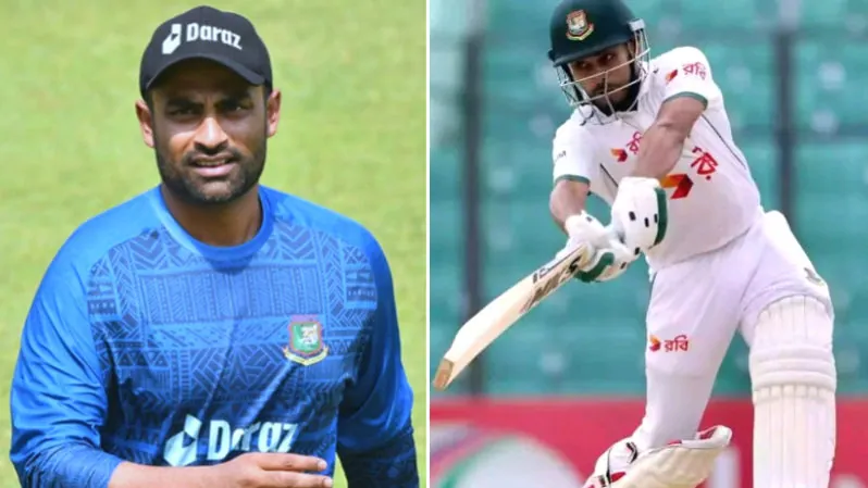 Tamim Iqbal congrats Mehedi Hasan Miraz after made century