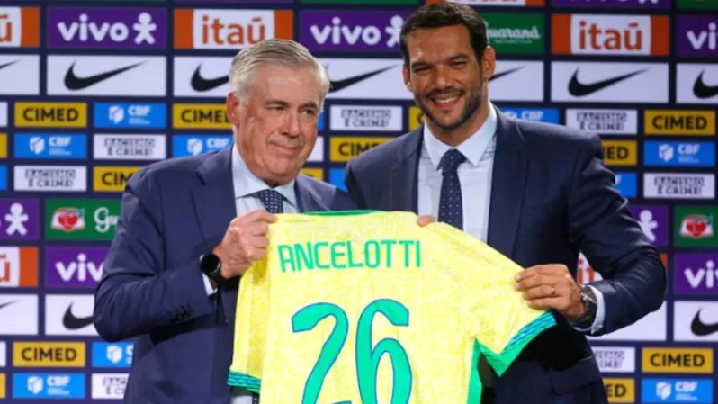 Ancelotti in Brazil duty