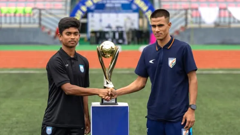 Bangladesh vs India in Saff U19 final