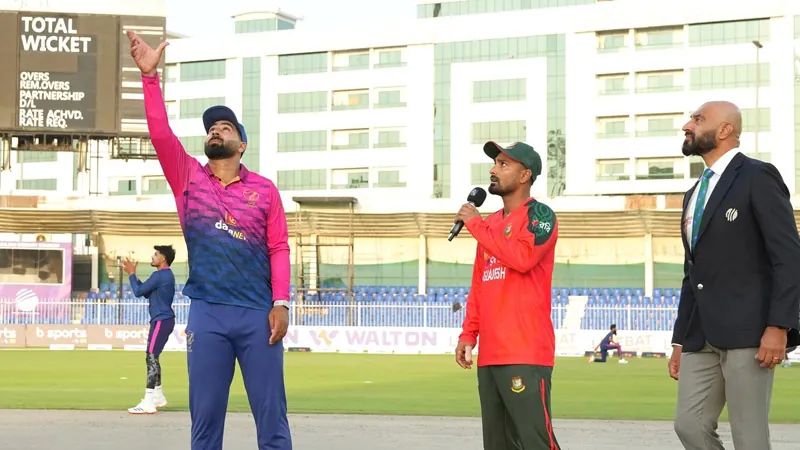 Bangladesh vs UAE_Toss