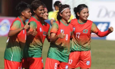 Bangladesh women football team in Saff