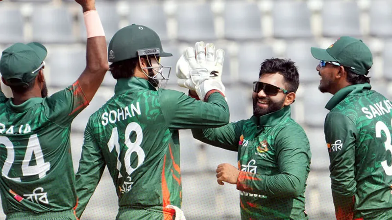 Bangladesh won the series with a dominant performance with both bat and ball