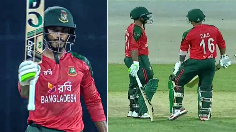 Bangladesh's big total against UAE