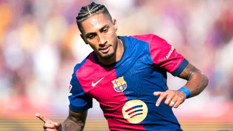 Barcelona forward Raphinha