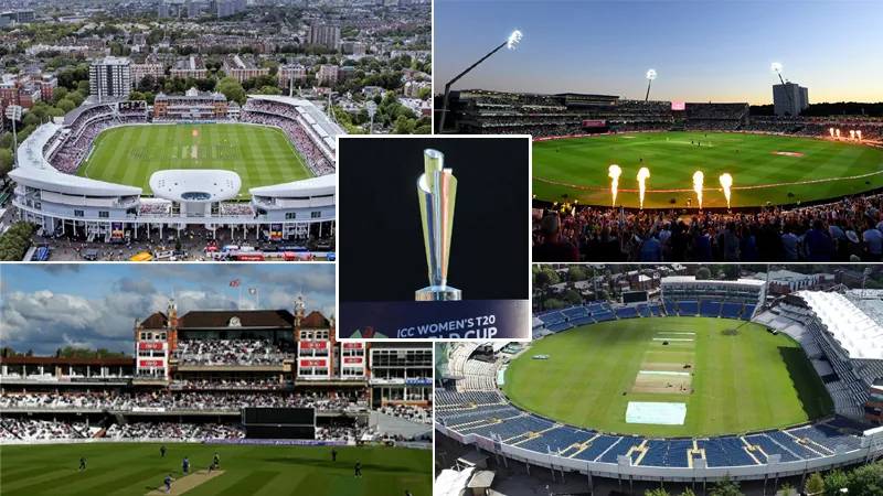 Seven venues for the 2026 Women's World T20
