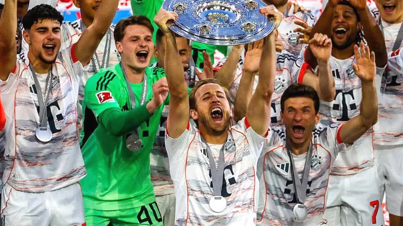 Harry Kane win Bundesliga