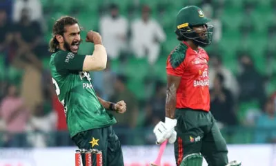 Hasan Ali against Bangladesh