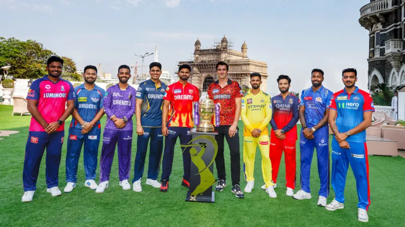 IPL 2025 all captains photo session
