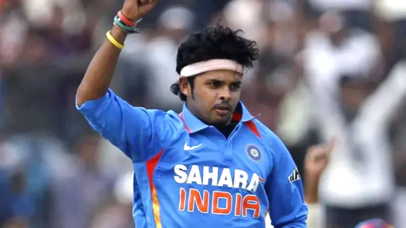 Indian former cricketer Shreesanth