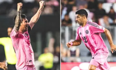 Lionel Messi and Luis Suarez in Inter Miami