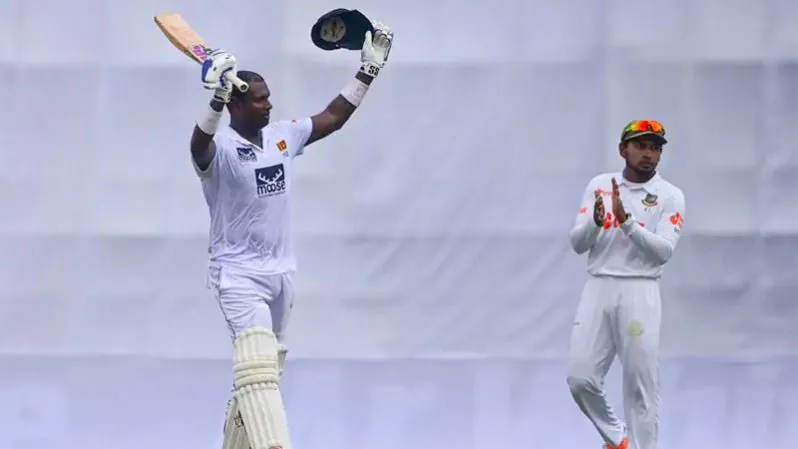 Mathews will end his 17-year chapter by playing against Bangladesh