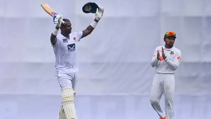Mathews will end his 17-year chapter by playing against Bangladesh