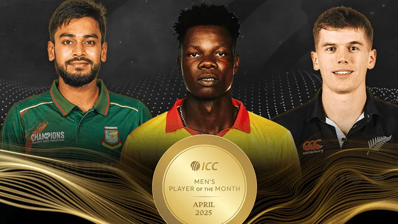 Miraz nominated for ICC Cricketer of the Month