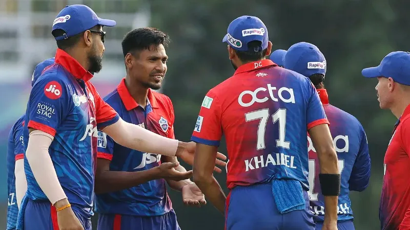 Mustafizur Rahman in Delhi Capitals
