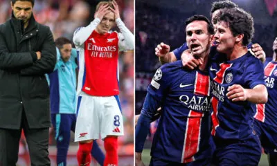 PSG beat Arsenal in UCL semi-final