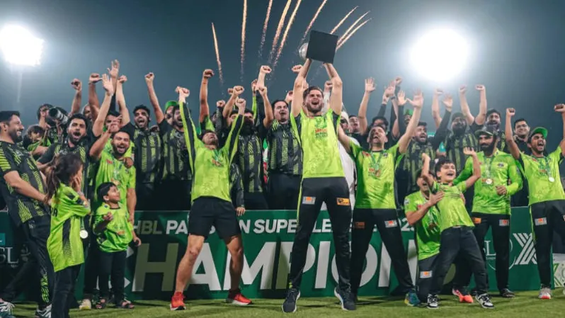PsL 2025 champion Lahore Qalandars