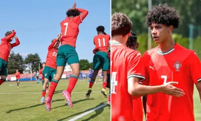 Ronaldo Junior in Portugal youth team