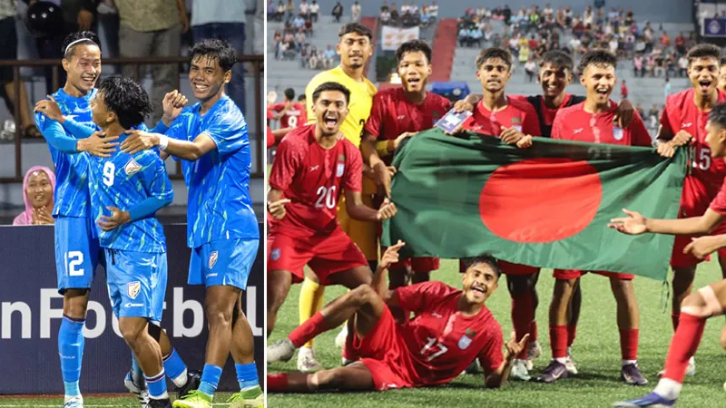 SAFF Under-19 Championship 2025 Final_Bangladesh vs India