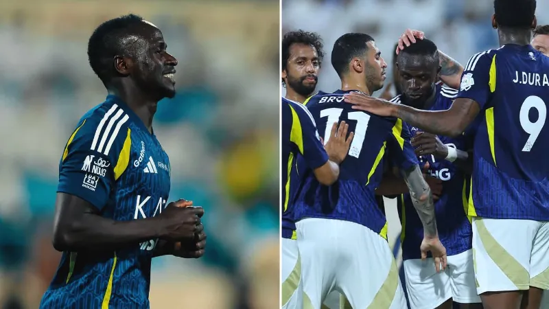 Sadio Mane set a Super Hat trick for Al Nassr