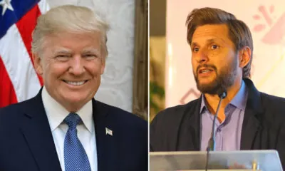Shahid Afridi thanks to Trump for stopping unrest