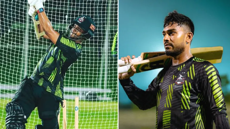 Shakib Al Hasan and Mehidy Hasan Miraj in Lahore Qalandars