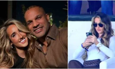 Sophie Shine Shikhar Dhawan