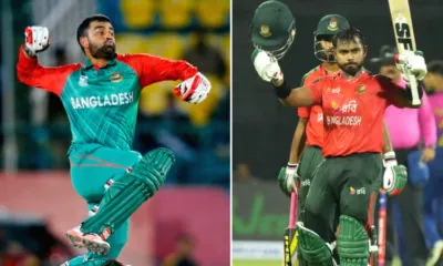 Tamim Iqbal and Parvez Emon Century moment in T20