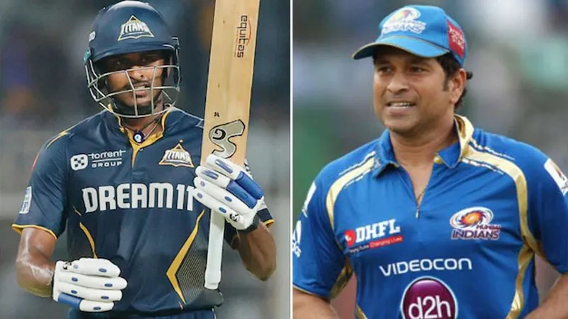 sai sudharsan and sachin tendulkar