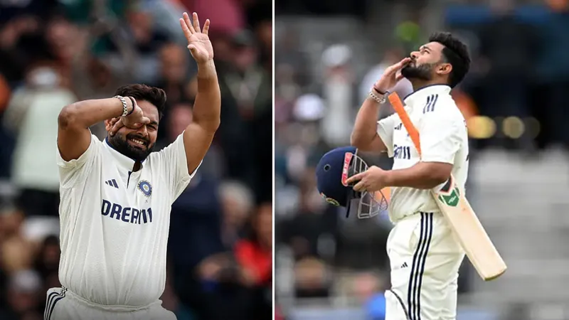 After Shanto, Rishabh Pant has also achieved the same feat.