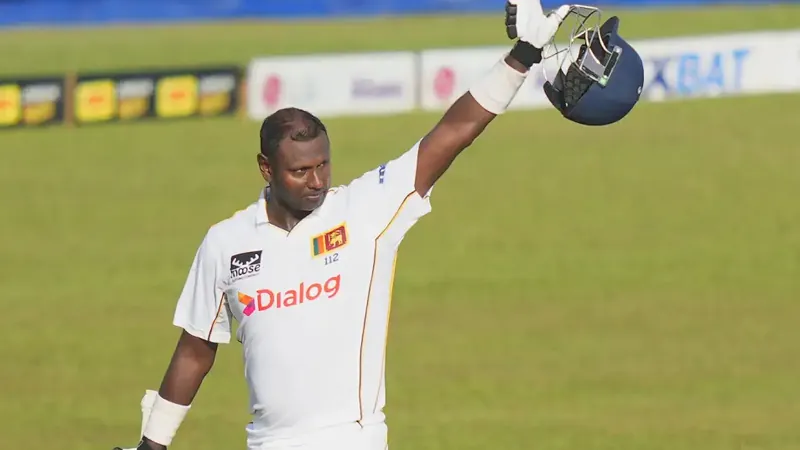 Angelo Mathews retires from test cricket