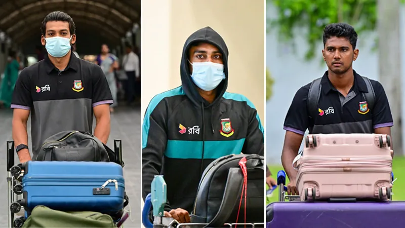 Bangladesh Team arrived in Sri Lanka