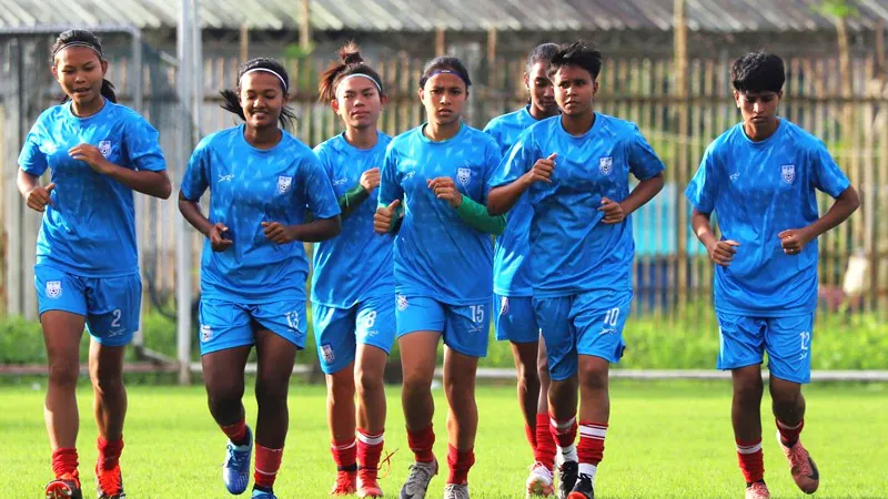 Bangladesh Women's team practice