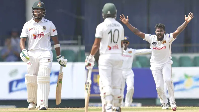 Bangladesh vs Sri Lanka test in Colombo