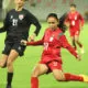 Bangladesh women football against Jordan