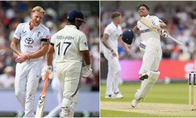 Ben Stokes Rishabh Pant and Yashasvi Jaiswal celebrates