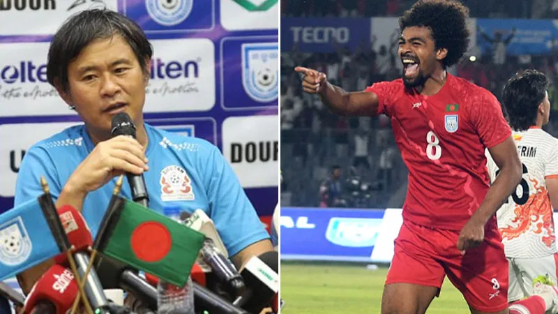 Bhutan's Japanese coach Nakamura impressed by Hamza's play